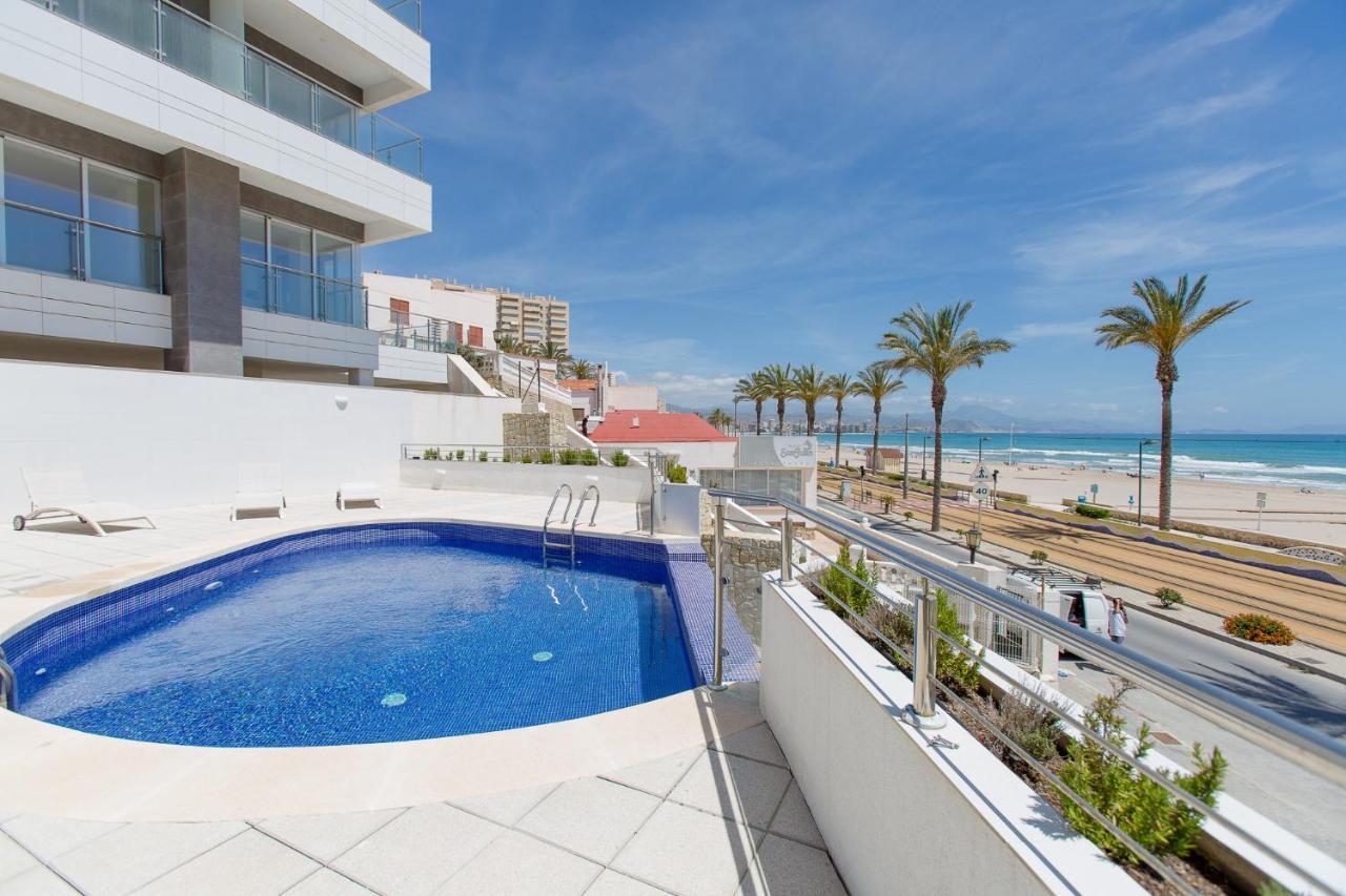 Apartamento Secuoya 1 Linea Del Mar El Campello Exteriör bild