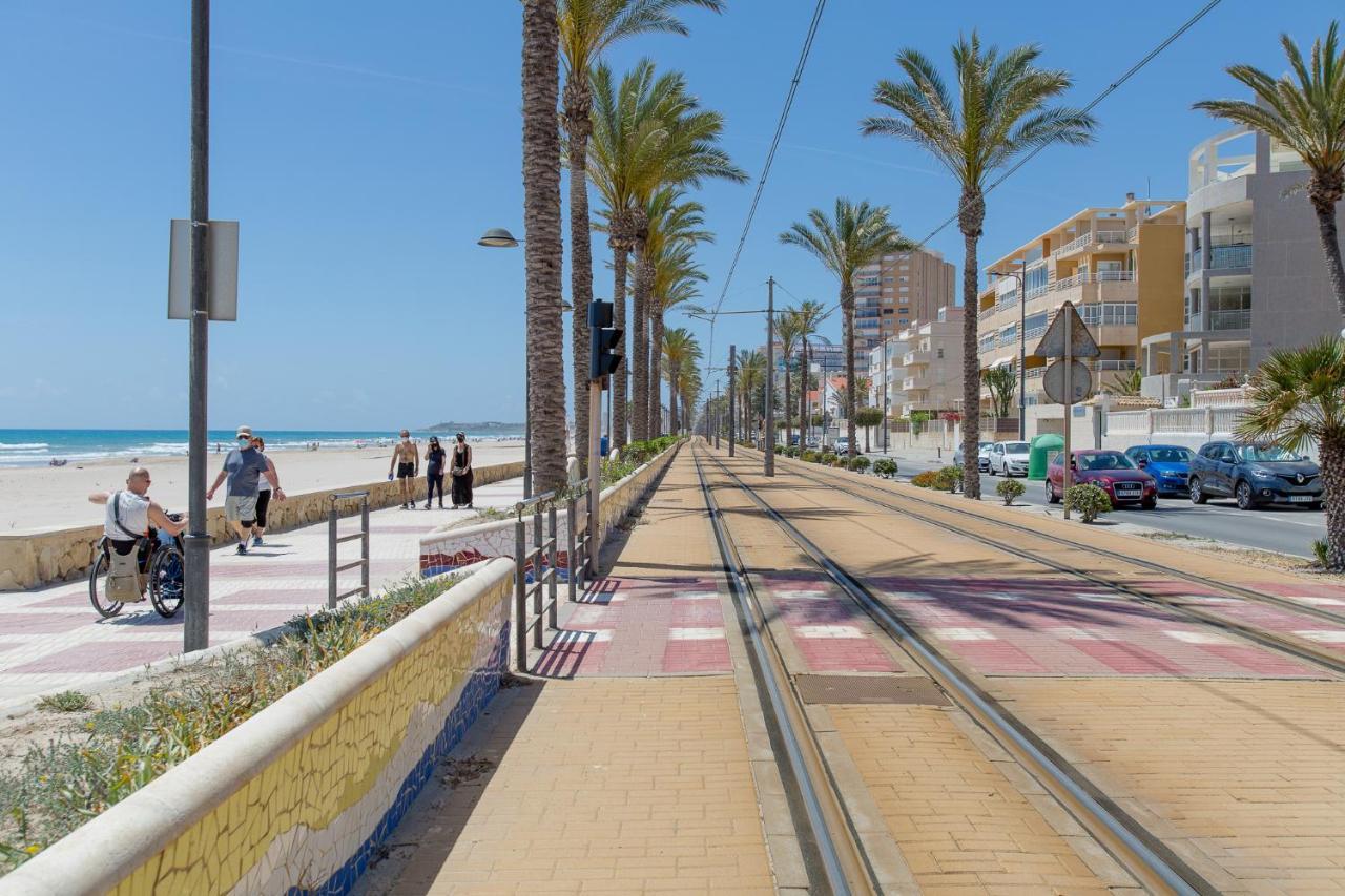Apartamento Secuoya 1 Linea Del Mar El Campello Exteriör bild