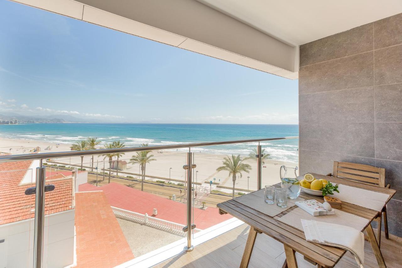 Apartamento Secuoya 1 Linea Del Mar El Campello Exteriör bild